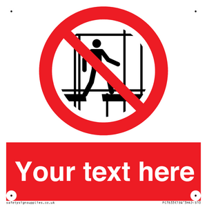 Custom Do not use this incomplete scaffold